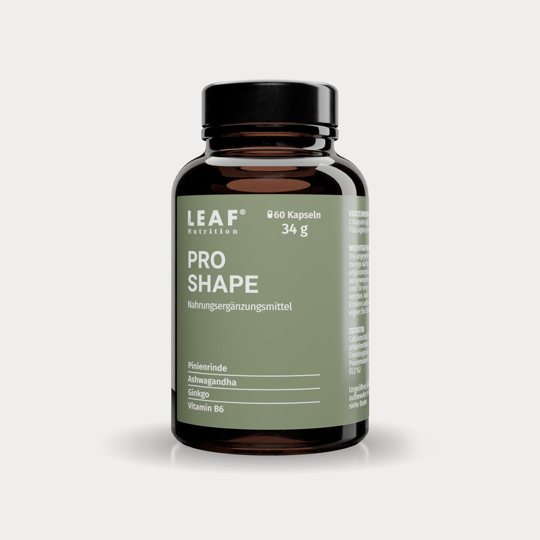 PRO SHAPE | Écorce de pin, Ashwagandha, Gingko, Vitamine B6